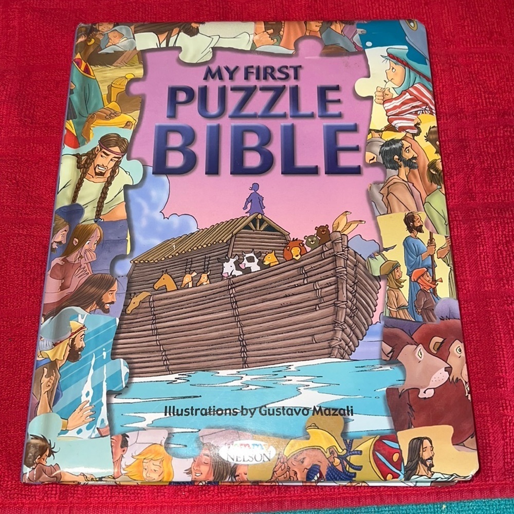 My first puzzle Bible read description!